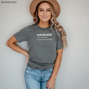 Tetelestai - It Is Finished T-Shirt in Multiple Color Options- Unisex