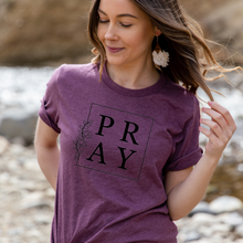 Pray Tee Shirt in Multiple Color Options- Naptime Faithwear