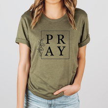 Pray Tee Shirt in Multiple Color Options- Naptime Faithwear