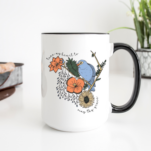 Tune My Heart - 15oz Ceramic Mug