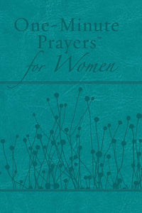 One Minute Prayers  for Women Milano Softone - Teal, Book