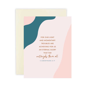 Momentary Troubles Greeting Card